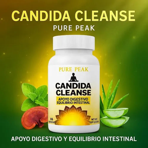 🌿 Cándida Cleanse – Equilibra tu sistema digestivo y elimina toxinas