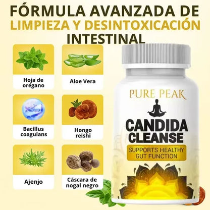 🌿 Cándida Cleanse – Equilibra tu sistema digestivo y elimina toxinas